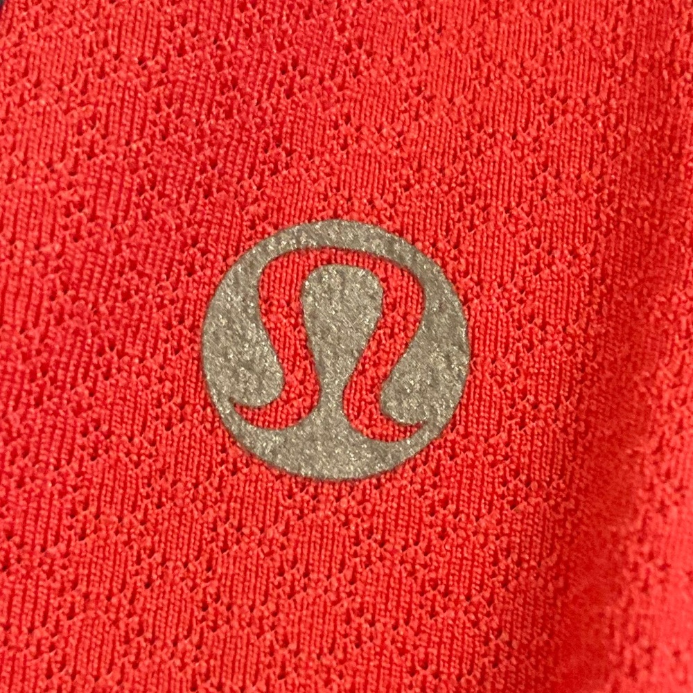 Lululemon Workout Tank (watermelon/gray) - Picture 6 of 6